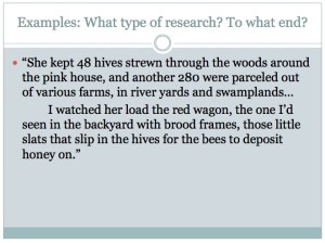 Research in Creative Writing EX 2