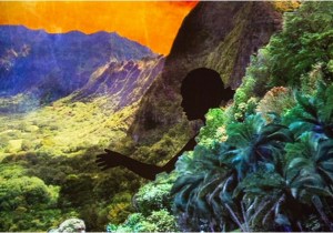 Miwa Matreyek performs her play This World Made Itself.  Here is a link to Matreyek's website http://www.semihemisphere.com/#/thisworldmadeitself/